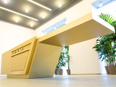 Sculptural kitchen island in brass and stainless steel UNIQUENESS PANAMA STRATO