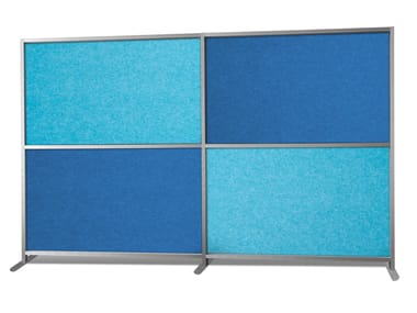 Divisorio ufficio fonoassorbente in tessuto TOSCA QUIETE STUDIO T
