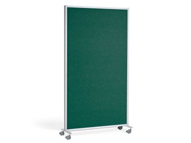 Sound absorbing fabric office screen with casters TOSCA STUDIO T