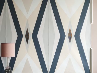 Geometric wallpaper STYLIZATION By File Under Pop