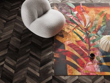 Polyamide rug SUNSET INK.RUGS