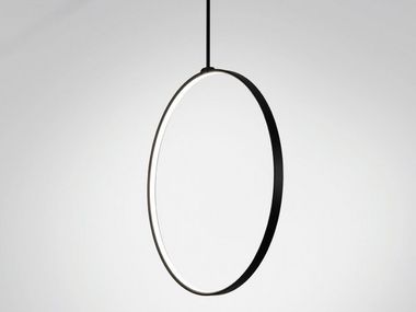 LED ceiling lamp SUPERLOOP VR SBL Deltalight