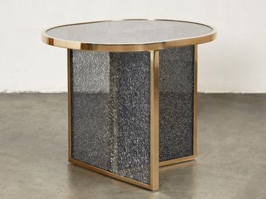 Tempered glass central coffee table SUPERLUXE FRACTURED Kelly Wearstler