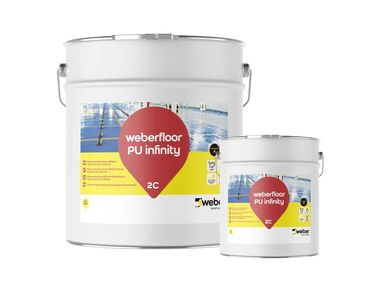 Pavimentazione in resina poliuretanica WEBERFLOOR PU INFINITY Saint-Gobain - Weber