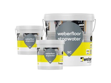 Pavimentazione in resina epossidica WEBERFLOOR STOPWATER 3C Saint-Gobain - Weber