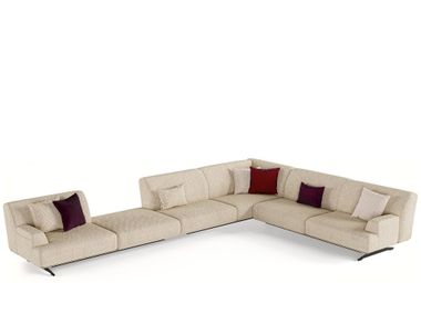 Sofá de canto modular de tecido HAVANA Saloni
