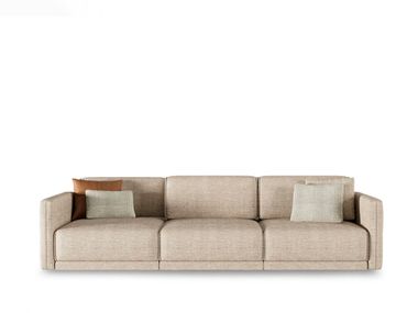 Sofá reto modular de tecido LE MANS COMFORT Saloni