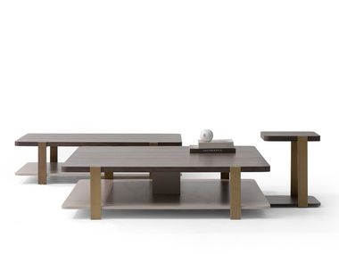 Brass Coffee table set HECTOR Saloni