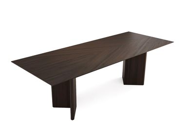Rectangular wooden dining table HERİTAGE Saloni