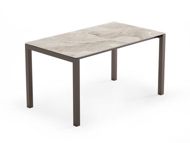 Rectangular ceramic table LORIENT Saloni