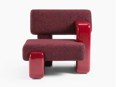 Sillón esquinero con estructura de madera GRADAS Sancal