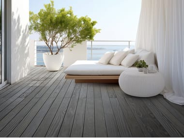 Sapiens, ACCOYA® DECKING RAW_GREY PLANK Decking in Accoya®