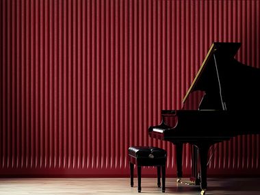 Cellulose fibreboard HONEXT® decorative wall covering TABULA.GRAPHIS ROMA.36 Sapiens