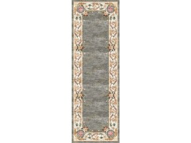 Custom handmade rug BAROQUE GARDEN PASSAGE Sarelli Interiors Textiles