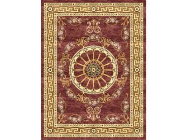 Custom handmade rug IMPERIAL GREEK MEDALLION Sarelli Interiors Textiles