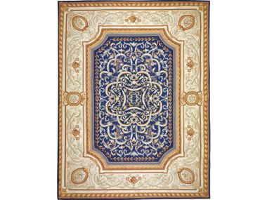 Custom handmade rug ROYAL COURT ARABESQUE Sarelli Interiors Textiles