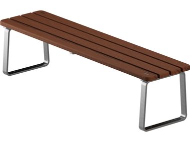 Backless bench TERYA Schaller