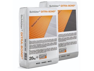 Cement adhesive for flooring Schlüter®-DITRA-BOND Schlüter-Systems