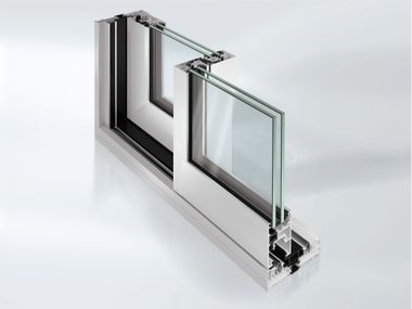 Lift and slide aluminium window Schüco ASS 50 Schüco