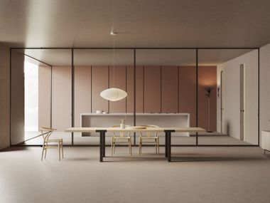 Pivot glass door ACQUA Scrigno