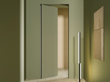 Scrigno, MONTEFELTRO Porta a filo muro a battente in Cimento®