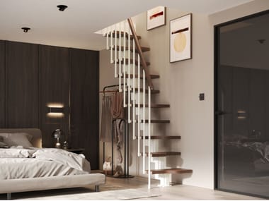 Scrigno, SAILOR Scala salvaspazio a giorno modulare in faggio