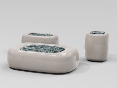 Marble central coffee table ERWIN Secolo