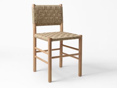 Open back wooden chair SPICA Secolo