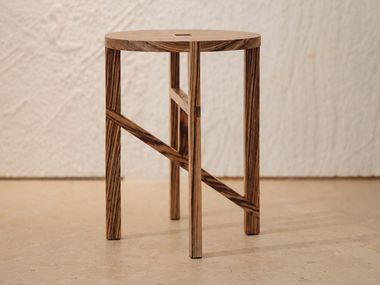 Wooden coffee table / stool OBLIQUO Second-Studio