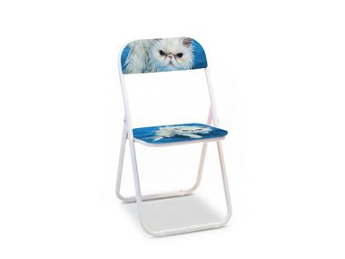 Klappstuhl ohne Armlehnen ANGRY CAT Seletti