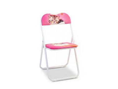 Klappstuhl ohne Armlehnen CAT SURPRISE Seletti