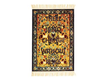 Rectangular synthetic fibre rug CHANGE Seletti