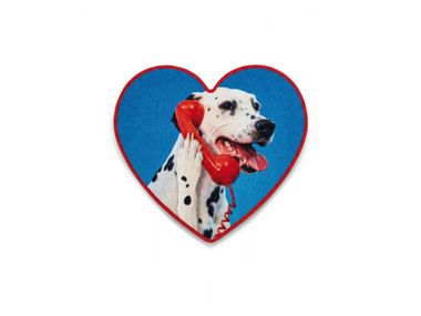 Polyester rug DOG CALL CENTER Seletti