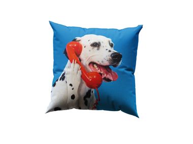 Cuscino quadrato in fibra sintetica DOG CALL CENTER Seletti