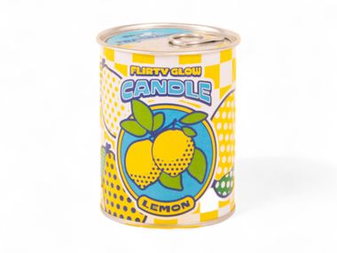 Kerze aus Weissblech FLIRTY GLOW Seletti