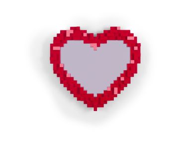 Framed mirror HEART Seletti