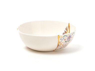 Porcelain salad bowl KINTSUGI N°1 Seletti