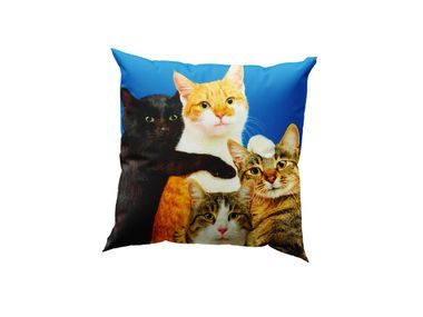Cuscino quadrato in fibra sintetica POLYCATS Seletti