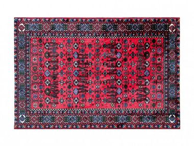 Rectangular synthetic fibre rug SLOW WALKER Seletti