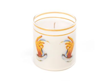 Kerze aus Borosilikatglas HANDS WITH SNAKES Seletti