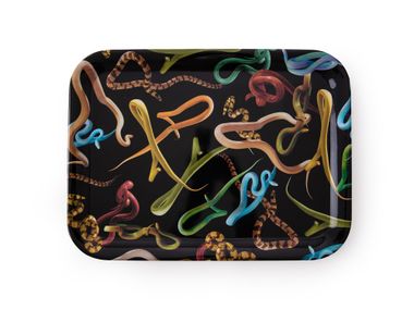 Bandeja rectangular de melamina SNAKES Seletti