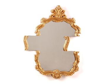 Framed polyurethane mirror TETRIS Seletti