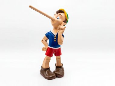 LED table lamp THE LIAR Seletti