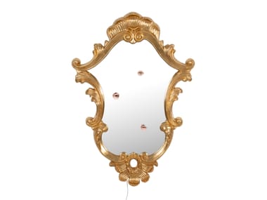 Seletti, TRILOGY Specchio in MDF da parete con cornice