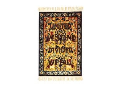 Rectangular synthetic fibre rug UNITED Seletti
