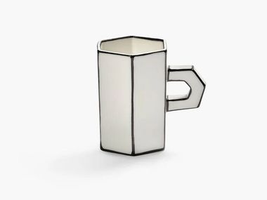 Porcelain mug CARTE BLANCHE DOUBLE ESPRESSO CUP Serax