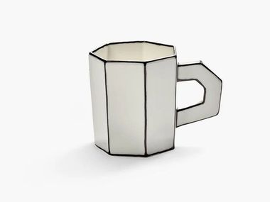 Porcelain tea cup CARTE BLANCHE TEA CUP Serax
