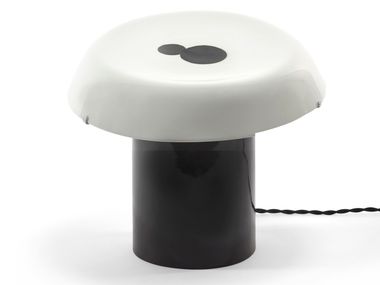 LED stoneware table lamp CELINE N°1 Serax