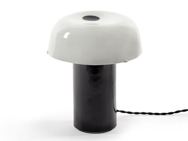LED stoneware table lamp CELINE N°2 Serax