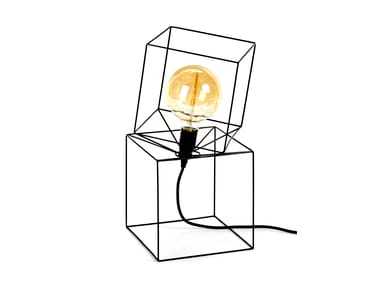 Lampada da tavolo orientabile in acciaio CONCUBINA Serax